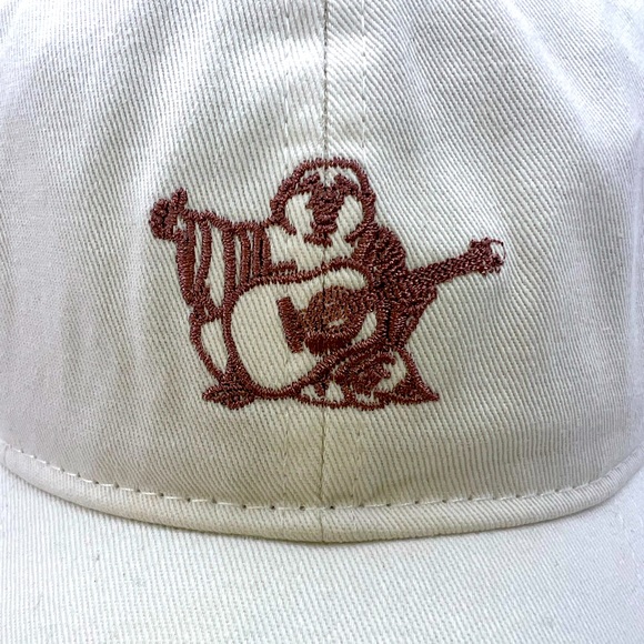 TRUE RELIGION JEANS CAP/HAT, THE COLOR IS "WHITE/WOOD-ROSE,” EMBROIDERED BUDDHA - Picture 5 of 8